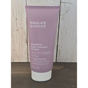 Paulas Choice Weightless Body Treatment 2% BHA Salicylic Acid/Antioxidants New